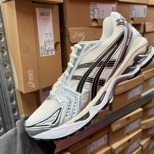 Asics Gel Kayano 14 Trainers ‘Cream/Black/Metallic Plum’