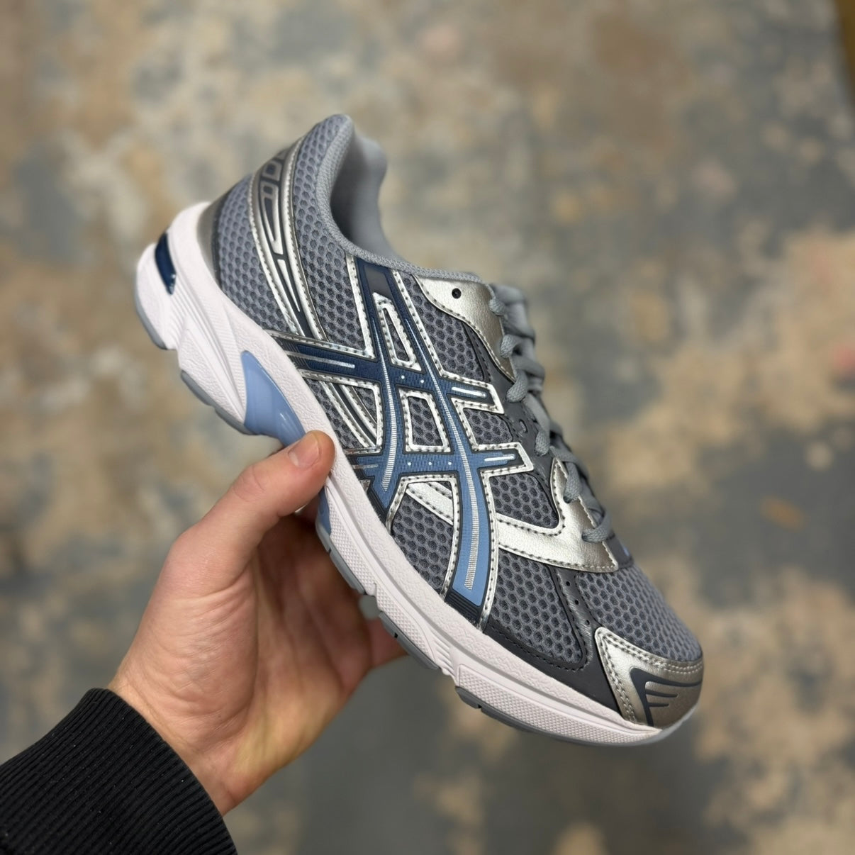 Asics Gel 1130 Trainers ‘Gravel Blue/Pure Silver’